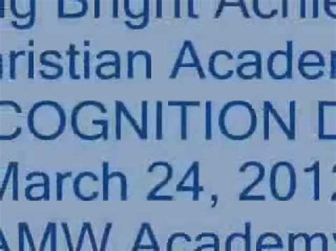 Achievers Christian Academy in Jennings, Florida. Individualized .